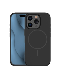 Чехол Fusion silicone Thin Magsafe для iPhone 16 Pro 6,3 черный