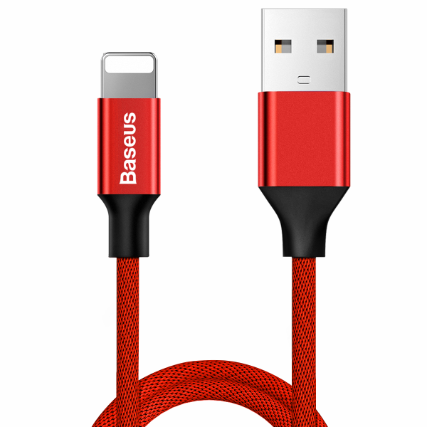 Кабель Baseus Yiven USB - Lightning 1,2 м 2A красный