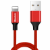 Кабель Baseus Yiven USB - Lightning 1,2 м 2A красный