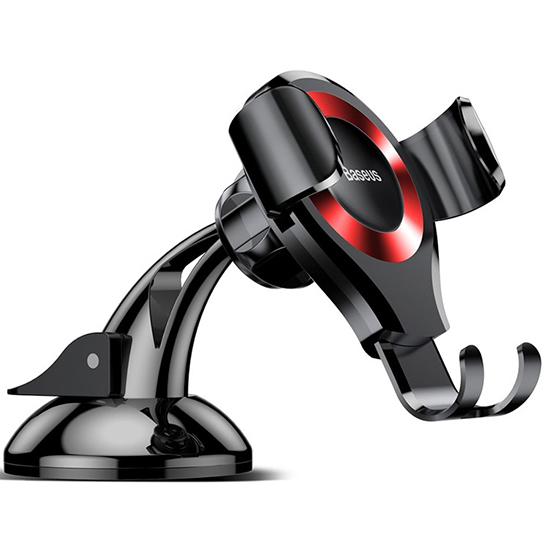 Обложка книги «Baseus SUYL-XP09 Osculum Gravity Car Mount Black|Red»