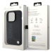 Дополнительное изображение книги «BMW BMHMP15XSLLBK iPhone 15 Pro Max 6.7" czarny|black MagSafe Leather Hot Stamp»