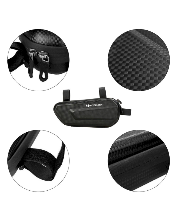 Дополнительное изображение книги «Wozinsky bicycle bag for the bicycle frame 1.5 L black (WBB10BK)»