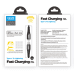 Joyroom MFI USB Type C - Lightning cable 2.1A 1.8m black (ST-C04 1,8M Black)