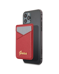 Кошелек Guess Card Slot GUWMSSASLRE MagSafe Saffiano red|red