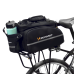 Обложка книги «Wozinsky bicycle bike pannier bag rear trunk bag with bottle case 35L black (WBB19BK)»