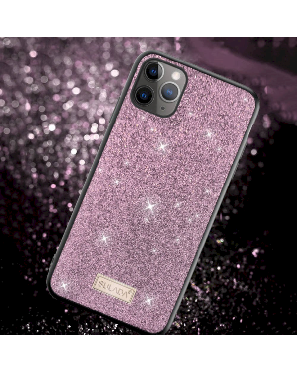 Sulada dazzling case прочный силиконовый чехол для Apple iPhone 12 Pro Max фиолетовый