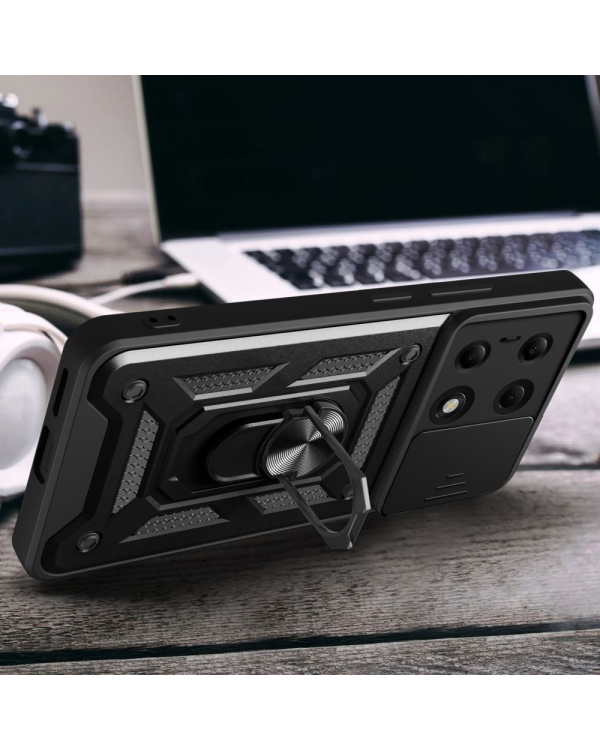 TECH-PROTECT CAMSHIELD PRO XIAOMI REDMI NOTE 13 PRO 5G | POCO X6 5G ЧЕРНЫЙ