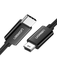 USB-C to Mini USB Cable UGREEN US242, 1m (black)