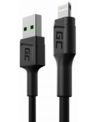 Green Cell GC PowerStream Fast Charging USB-A Male - Lightning Male Cable 30cm
