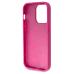 Guess GUHCP15XHG4SGU iPhone 15 Pro Max 6.7" фиолетовый жесткий чехол Glitter Script Big 4G
