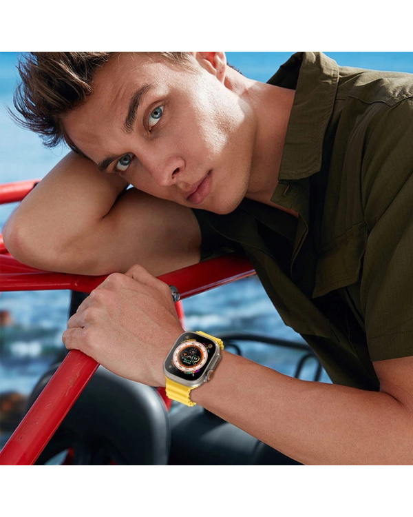 Дополнительное изображение книги «Tech-Protect IconBand Pro Strap for Apple Watch 4 | 5 | 6 | 7 | 8 | 9 | SE | Ultra 1 | 2 (42|44|45|49 mm) - Black»