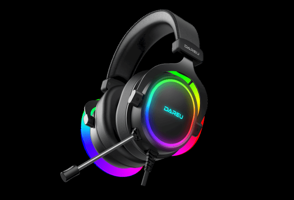 Обложка книги «Dareu EH925 gaming headphones, RGB, 7.1 (black)»