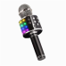 Goodbuy LED караоке-микрофон с динамиком bluetooth / 5W / aux / голосовой модулятор / USB / Micro SD черный