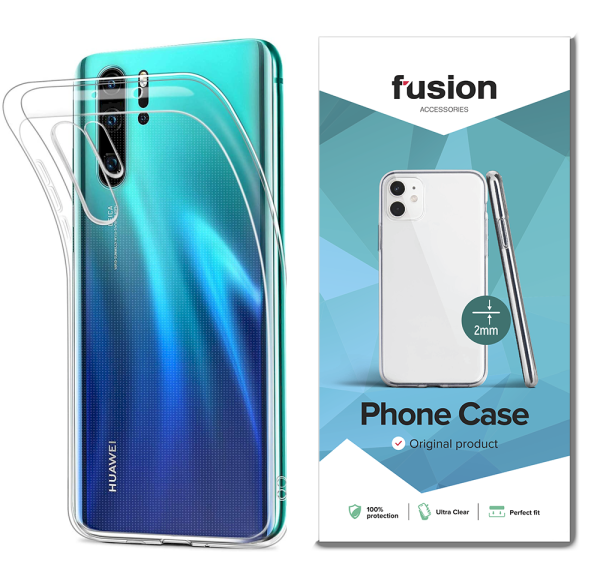 Fusion Ultra Clear Series 2 mm Силиконовый чехол для Huawei P30 Pro Прозрачный (EU Blister)