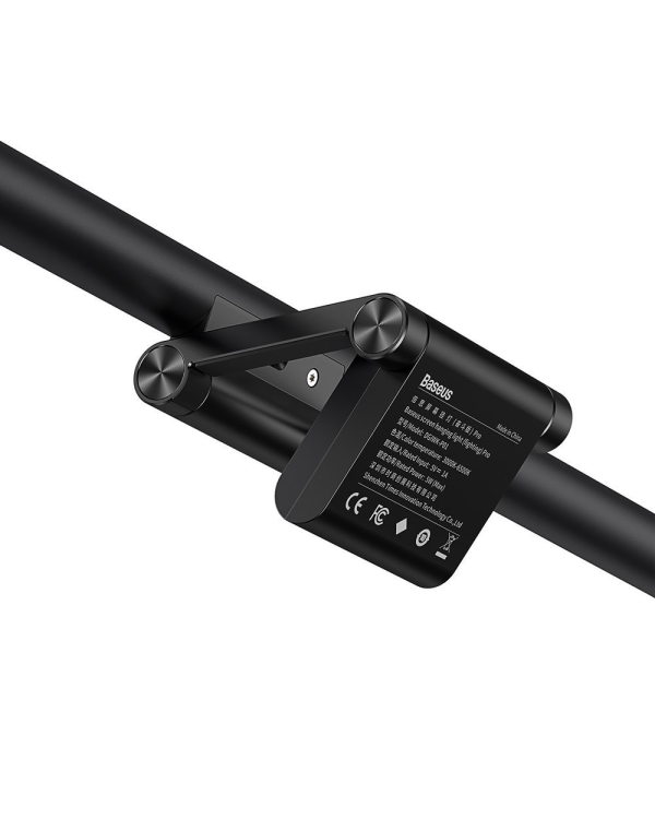 Baseus i-wok Pro series USB stepless dimming screen hanging light (fighting) Black