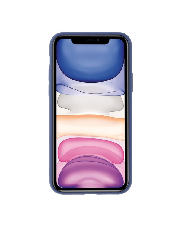 Fusion Soft Matte Back Case Силиконовый чехол для Apple iPhone 11 Pro Синий
