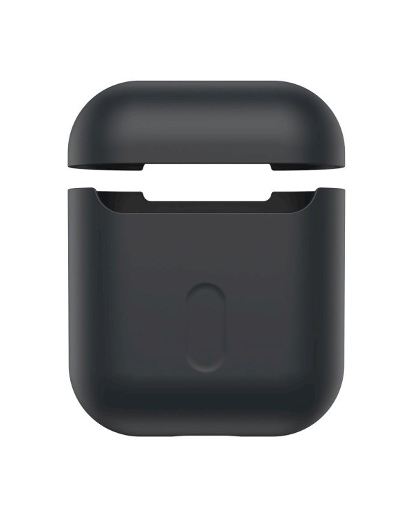 Baseus Ultrathin Series Силиконовый чехол для наушников Apple Airpods 1 / 2 черный