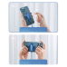 Joyroom wireless Qi charger 15 W for iPhone (MagSafe compatible) + USB Type C cable blue (JR-A28)