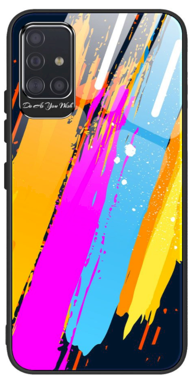 Fusion Color Glass Back Case Силиконовый чехол для Apple iPhone 7 / 8 / SE 2020 (Desing 3)