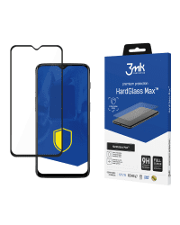 OnePlus 6T Black - 3mk HardGlass Max™ screen protector