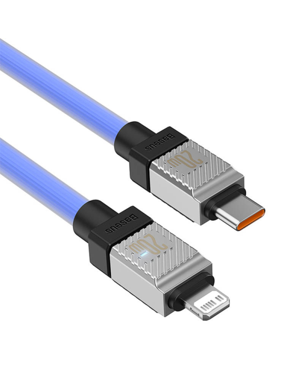 Кабель быстрой зарядки Baseus USB-C to Coolplay Series 1 м, 20 Вт (фиолетовый)