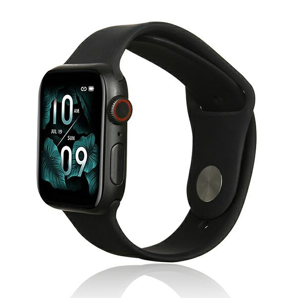 Обложка книги «Beline pasek Apple Watch Silicone 38|40|41mm czarny |black»