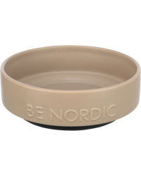 Миска для животных, керамика - Trixie BE NORDIC миска, керамика|резина, 1,2 л|ø 18 см