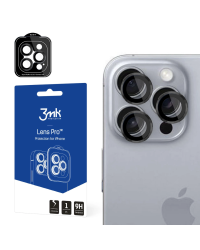 Чехол для камеры 3mk Lens Protection Pro с черной рамкой для iPhone 16 Pro | 16 Pro Max