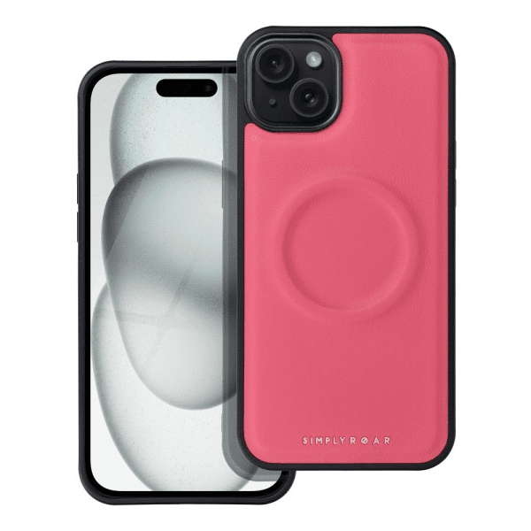 Roar Mag Morning Силиконовый задний чехол для Apple iPhone 15 Plus розовый