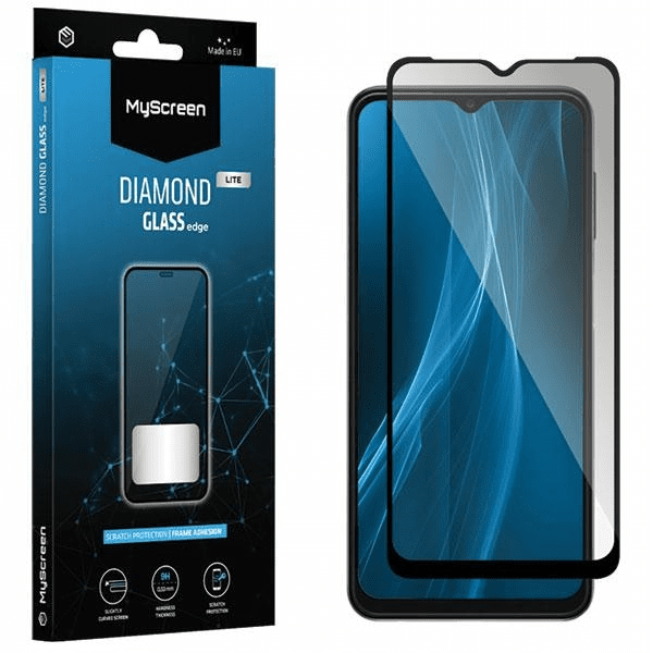 Обложка книги «MS Diamond Glass Edge Lite FG Nokia G22 czarny|black Full Glue»