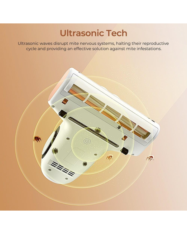 JIGOO J300 пылесос против клещей для матраса | дивана со съемным контейнером