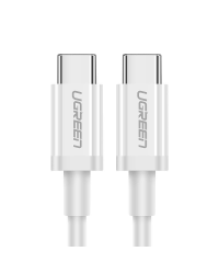 UGREEN USB-C to USB-C + USB-A Cable QC 3.0 PD 3A 1m (White)
