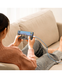 Кабель USB Baseus Dynamic Series - USB Type C 100W 1m синий (CALD000603)