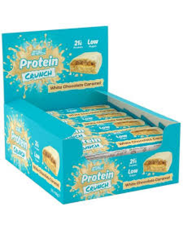 Applied Nutrition Applied Protein Crunch Bar, Белый шоколад с карамелью - 12 x 65 г