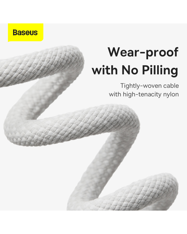 Baseus Dynamic Series USB cable - USB Type C 100W 2m white (CALD000702)