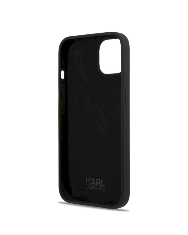 Дополнительное изображение книги «KLHCP13SSSKCK Karl Lagerfeld and Choupette Liquid Silicone Case for iPhone 13 mini Black»