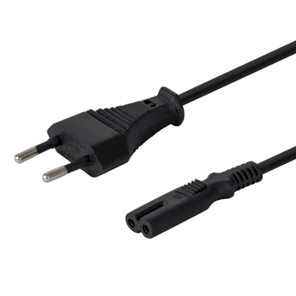 Goodbuy кабель питания CEE 7/16 - IEC 320 C7 (2-PIN, 1,5М) черный