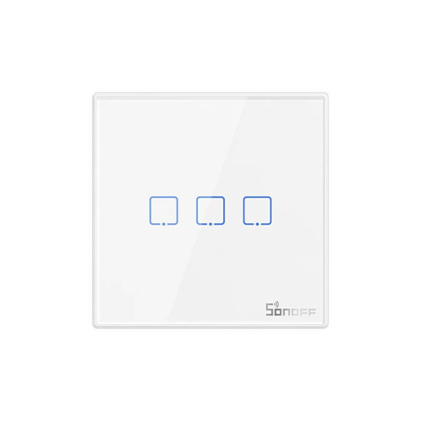 Sonoff wireless 433MHz smart wall switch T2EU3C-RF (3-channel)