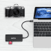 Дополнительное изображение книги «Choetech docking station adapter hub USB Typ C 6in1 100W PD black (HUB-M05)»