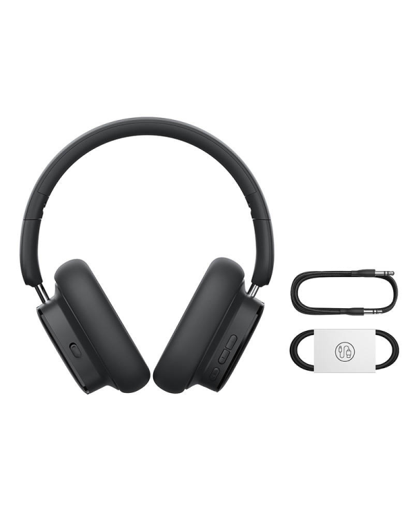 Wireless Headphones with Noise-Cancellation Baseus Bowie H1i (Black)