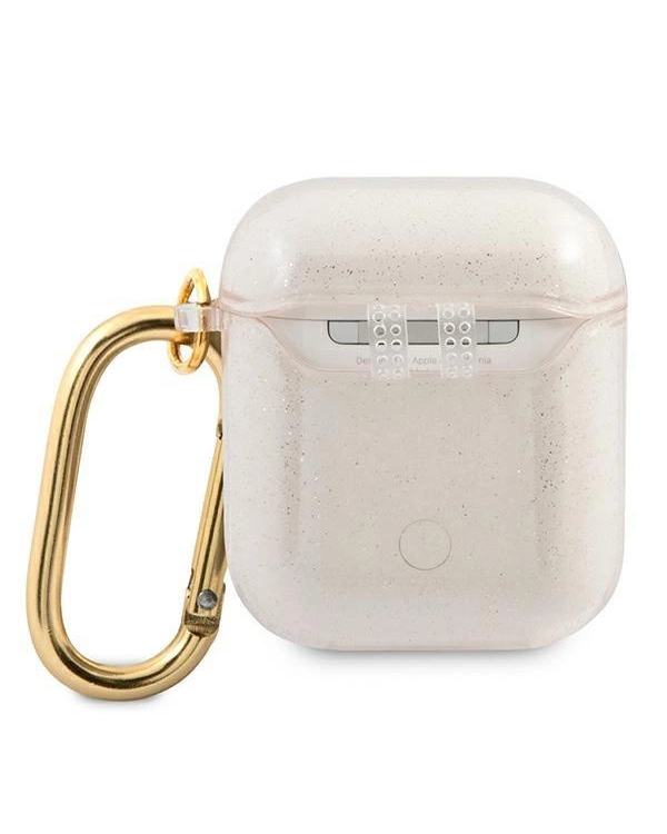 Guess GUA2UCG4GD AirPods cover gold|gold Glitter Collection