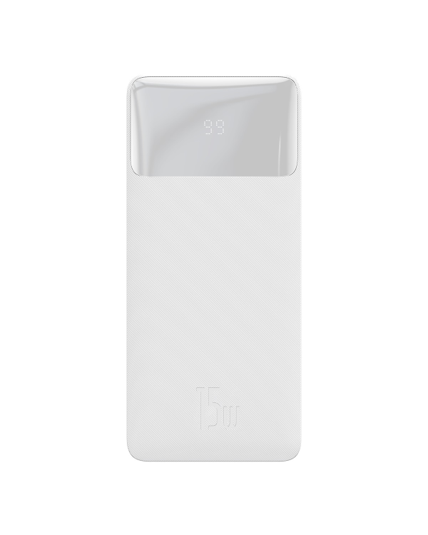 Powerbank Baseus Bipow 20000mAh, 15W (white)