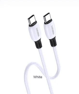 KAKUSIGA KSC-951 USB-C -> USB-C кабель для зарядки 60 Вт | 100 см белый