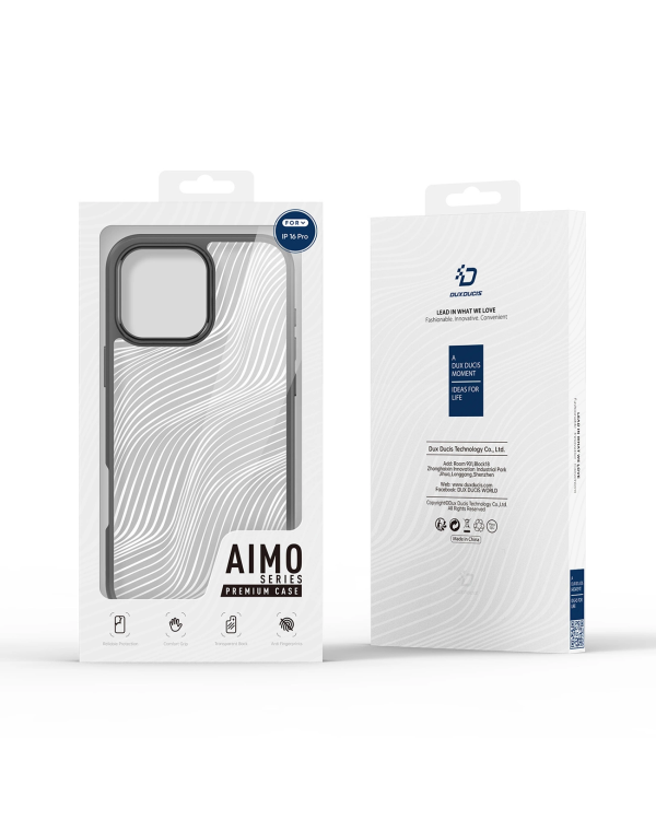 Dux Ducis Aimo case for iPhone 16 Pro Max - black