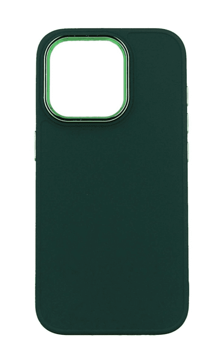 Силиконовый задний чехол Fusion Frame для Samsung A346 Galaxy A34 5G зеленый