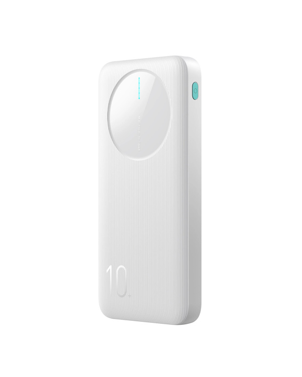 Powerbank Joyroom JR-PBF12|10000mAh|2.4A 2x USB-A|1x USB-C|белый