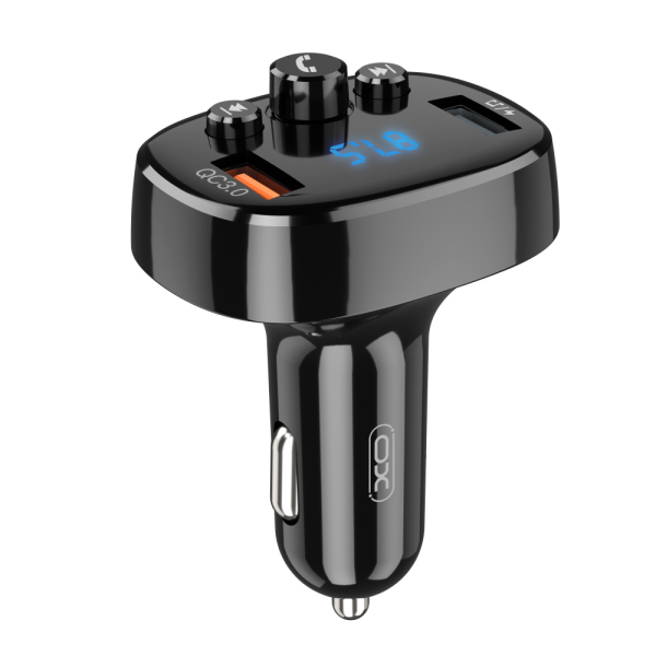 Обложка книги «XO transmiter FM BCC03 Bluetooth MP3 car charger 18W black»