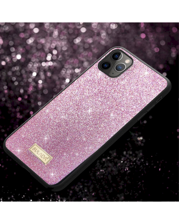 Sulada dazzling case прочный силиконовый чехол для Apple iPhone 12 Pro Max фиолетовый