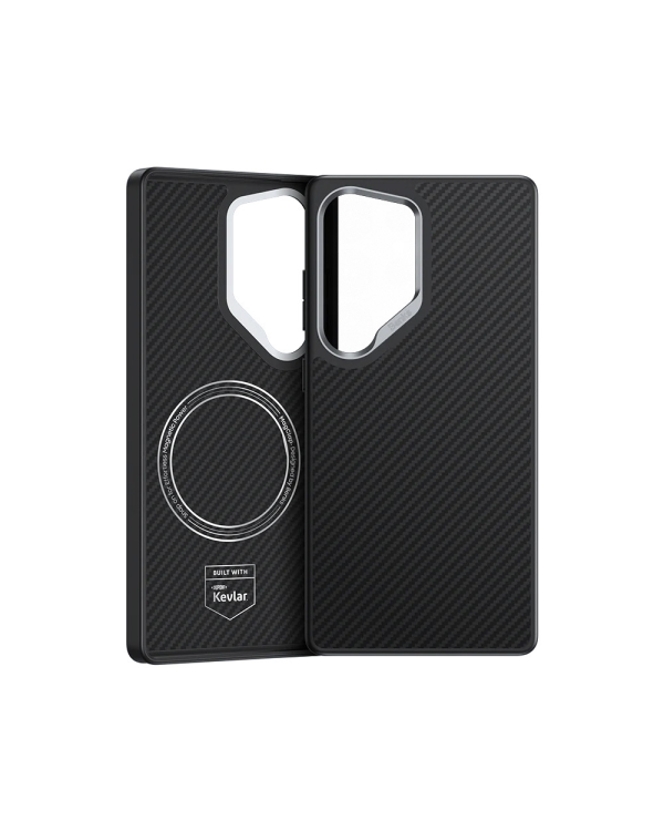 Дополнительное изображение книги «Benks Magnetic Armor Pro Kevlar Case 600D (A045) for Samsung Galaxy S25 Ultra black»
