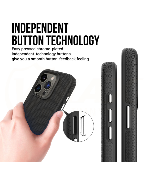 Чехол Vmax Triangle для iPhone 16 6,1" черный